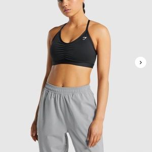 Gymshark ruched sports bra